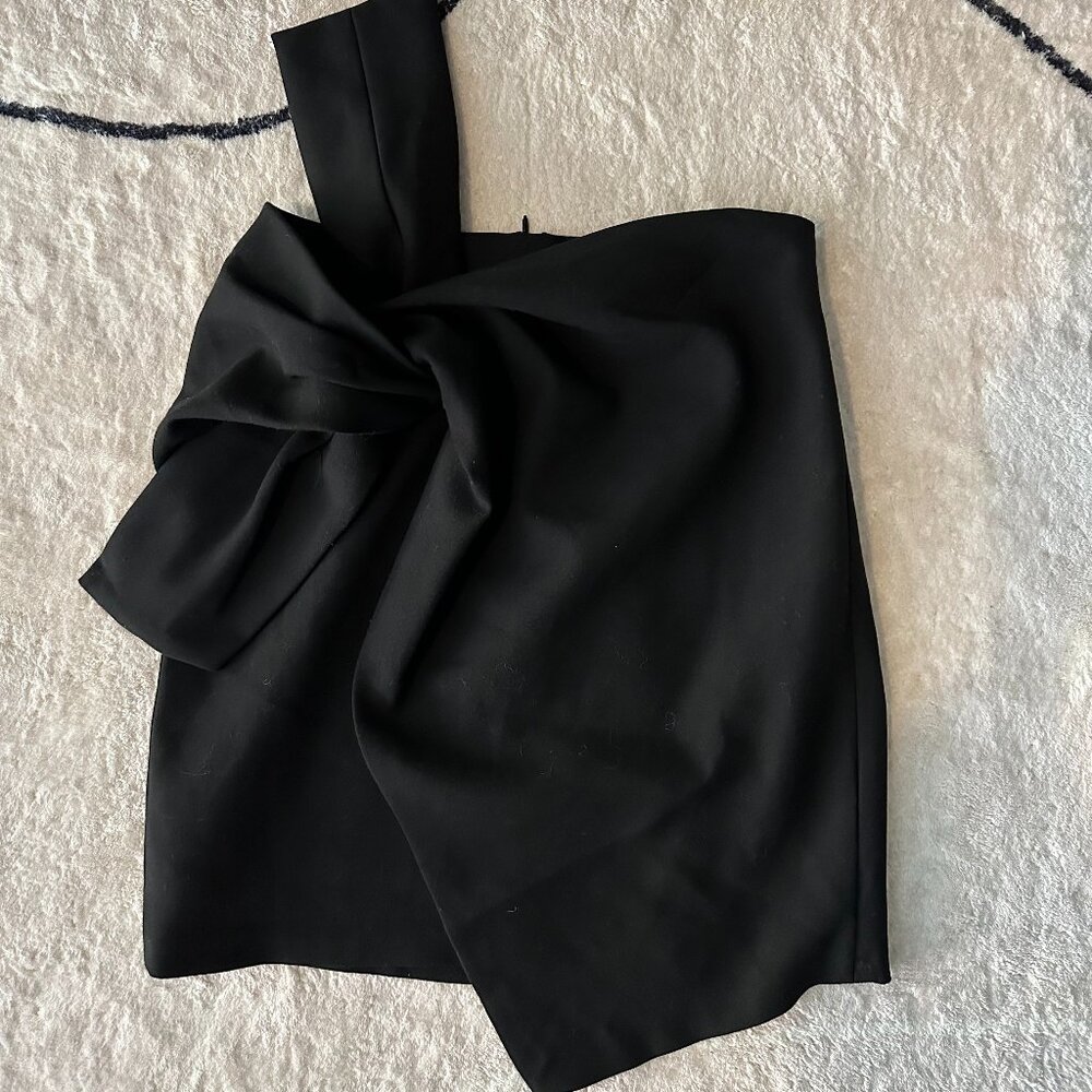 Zara knot detail mini skirt